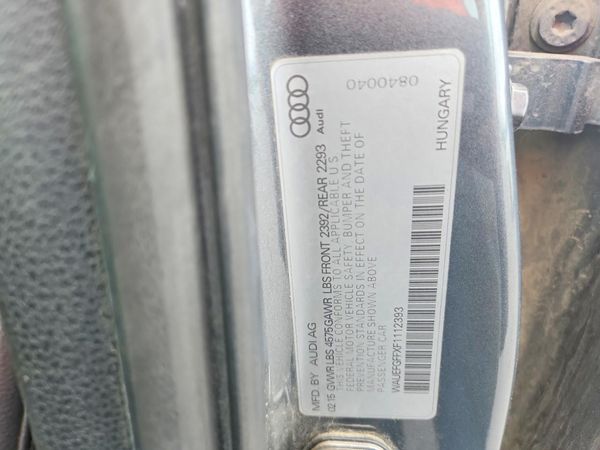 2015 AUDI A3 — VINS