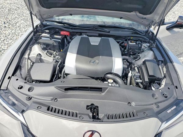 2026 LEXUS IS 350 — Engine bay