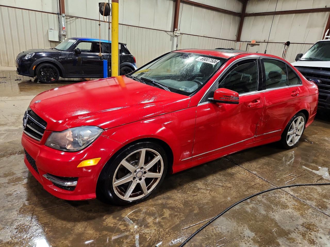 2014 MERCEDES-BENZ C C300 4 MATIC — Front 3/4