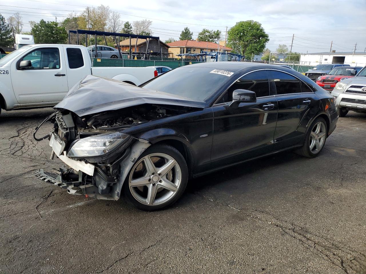 2012 MERCEDES-BENZ CLS-CLASS CLS550 4-MATIC — Front 3/4