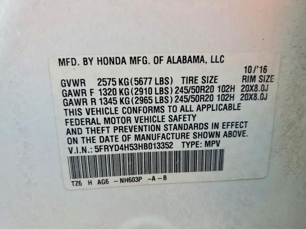 2017 ACURA MDX SH-AWD (Tech)