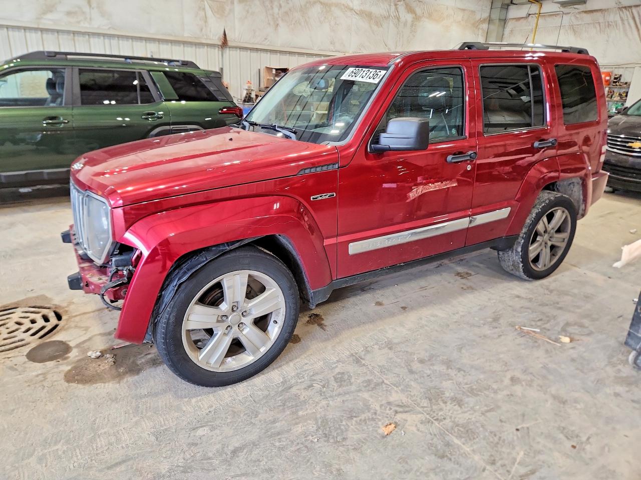 2012 JEEP LIBERTY Jet — Front 3/4