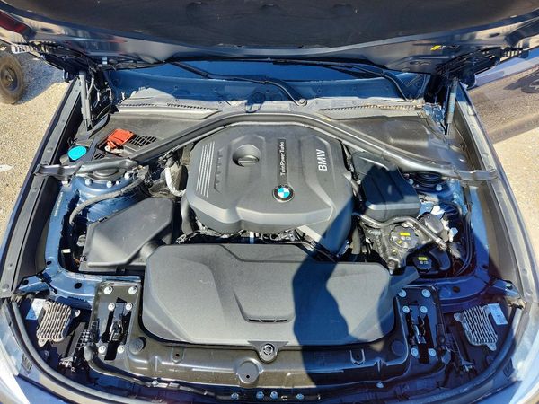 2017 BMW 330 — Engine bay