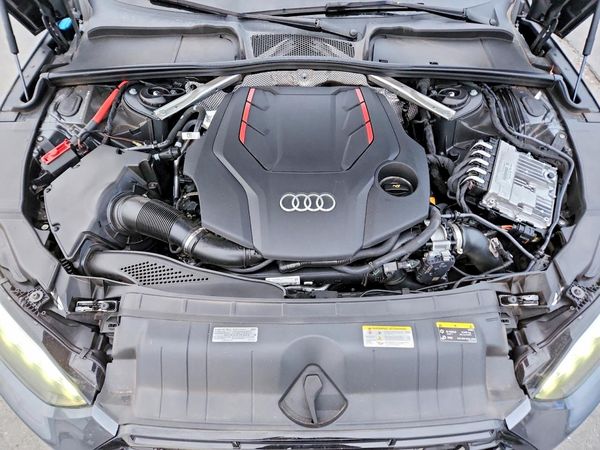2024 AUDI S5 — Engine bay