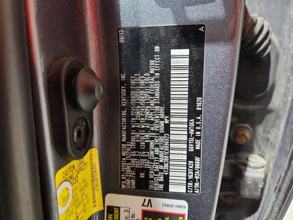 2014 TOYOTA VENZA XLE — VINS