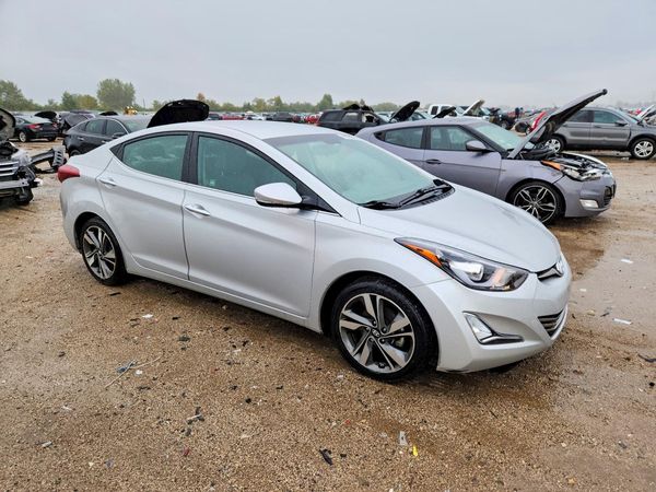 2015 HYUNDAI ELANTRA GLS(Middle) — Passenger 3/4
