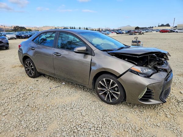 2017 TOYOTA COROLLA — Passenger 3/4