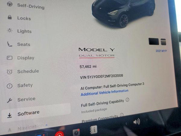 2021 TESLA MODEL Y — ODOM