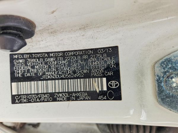 2013 TOYOTA PRIUS