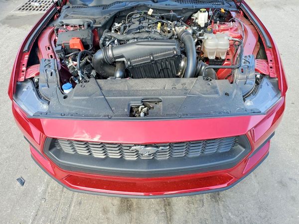 2024 FORD MUSTANG — Engine bay