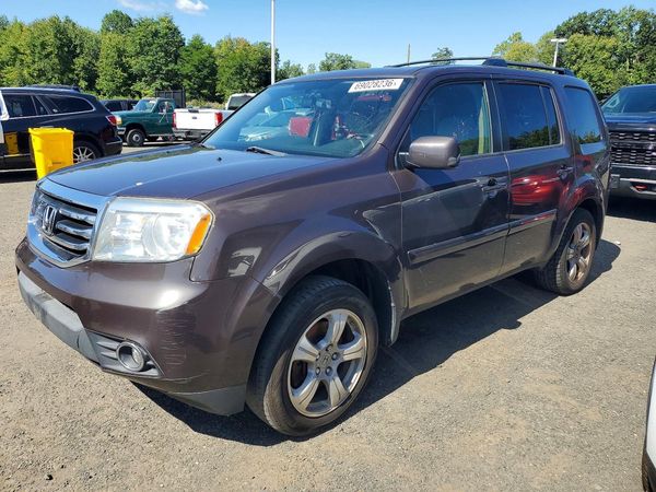 2013 HONDA PILOT EX-L with RES — Front 3/4
