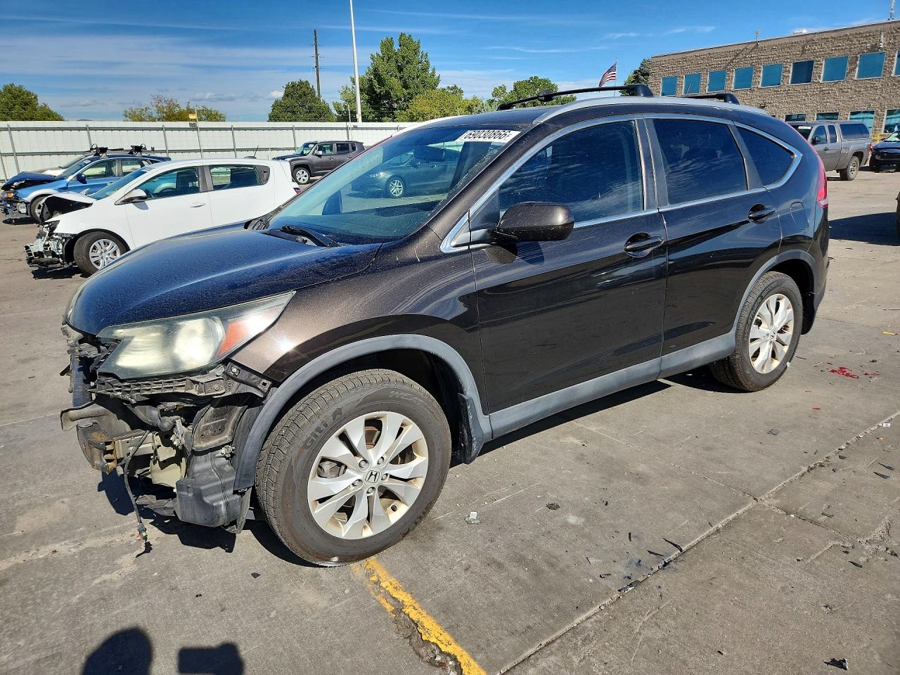 2014 HONDA CRV EX-L — Front 3/4