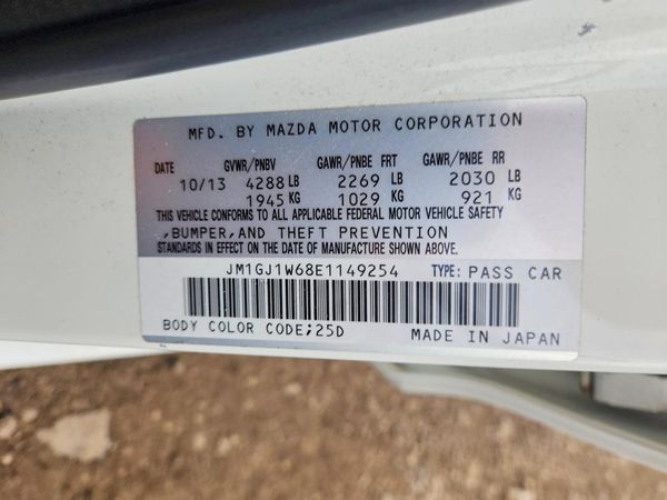 2014 MAZDA 6