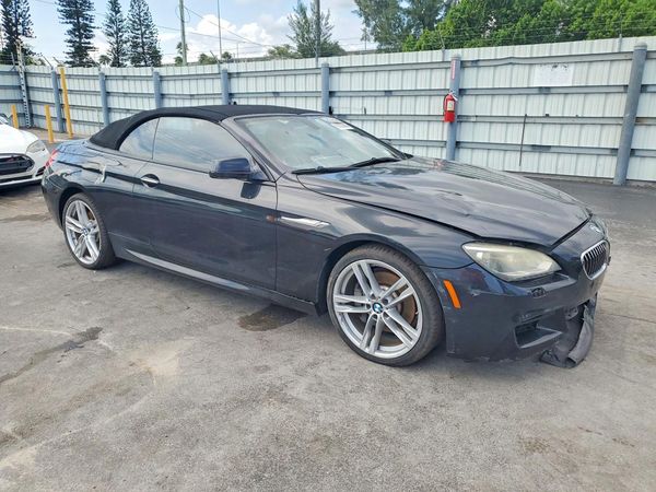 2014 BMW 6 SERIES — Passenger 3/4