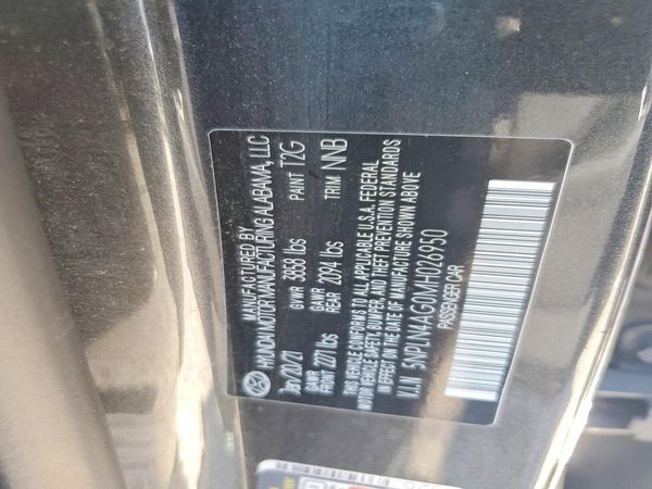 2021 HYUNDAI ELANTRA SEL w/ Premium Pkg