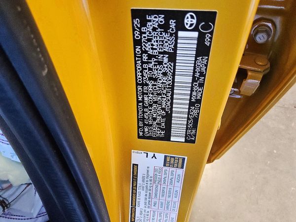 2026 TOYOTA PRIUS — VINS