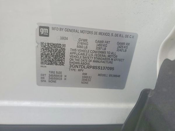 2025 CHEVROLET EQUINOX LT — VINS