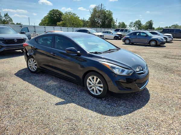 2014 HYUNDAI ELANTRA — Passenger 3/4