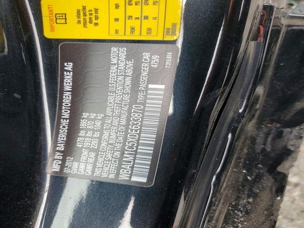 2013 BMW Z4 sDrive35i — VINS