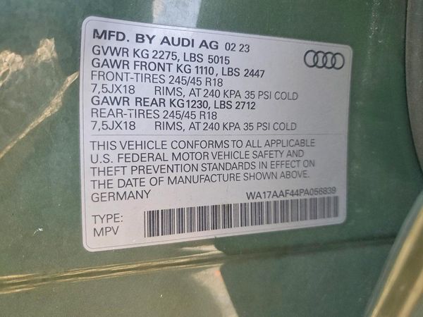 2023 AUDI A4 ALLROAD quattro Premium