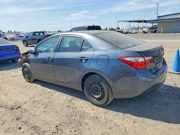 2014 TOYOTA COROLLA L/LE — DSRA
