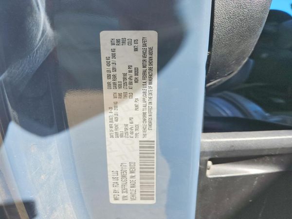 2021 RAM PROMASTER 3500 — VINS