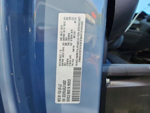 2020 RAM PROMASTER 3500 VF — VINS