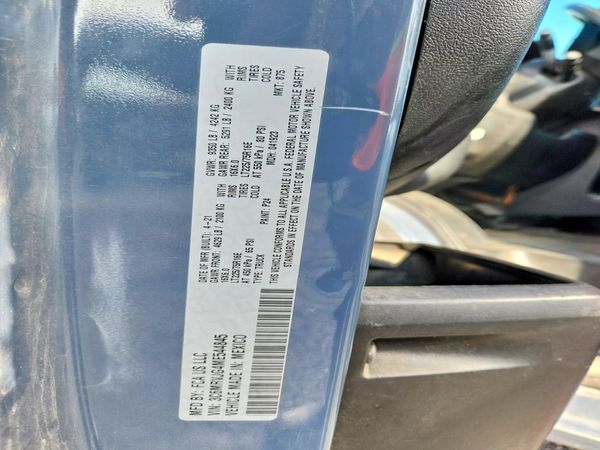 2021 RAM PROMASTER 3500 — VINS