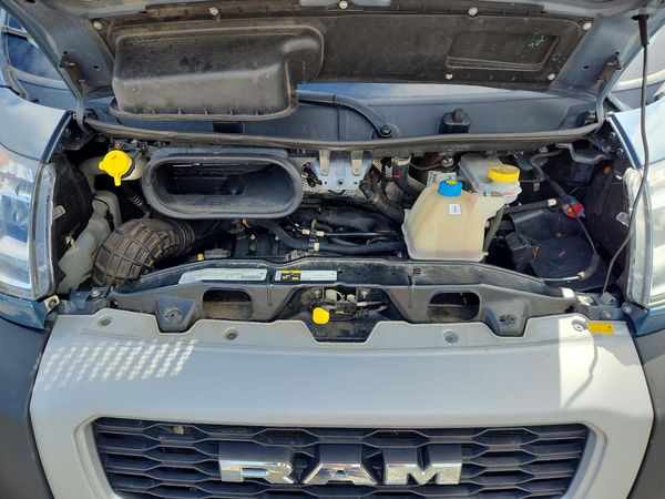 2022 RAM PROMASTER 3500 — Engine bay