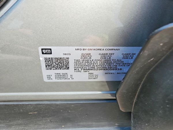 2024 CHEVROLET TRAILBLAZE LS — VINS
