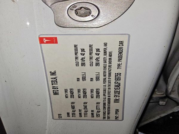 2018 TESLA MODEL 3 — VINS