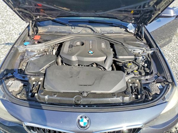 2018 BMW 330 — Engine bay