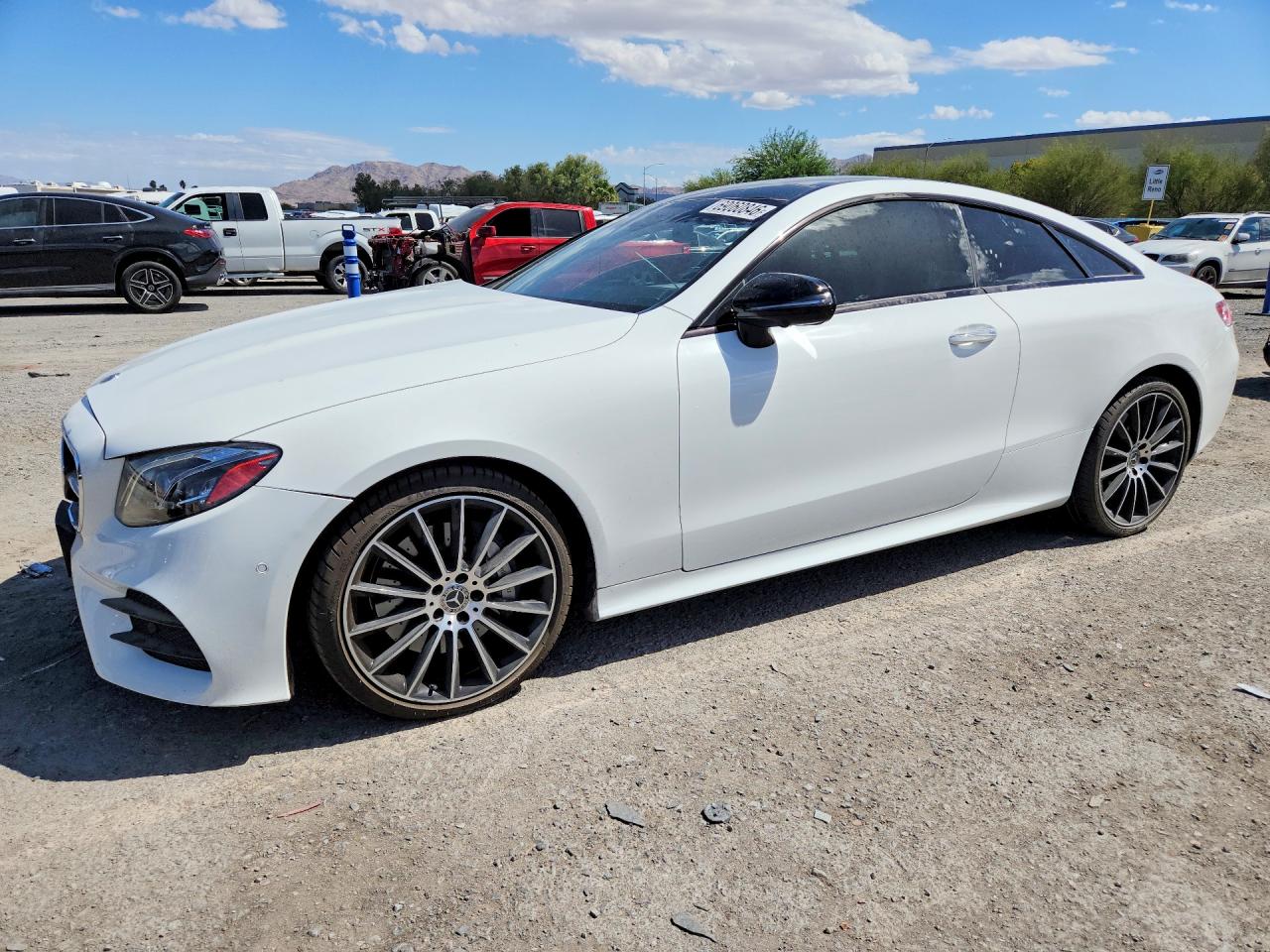 2020 MERCEDES-BENZ E E450 — Front 3/4