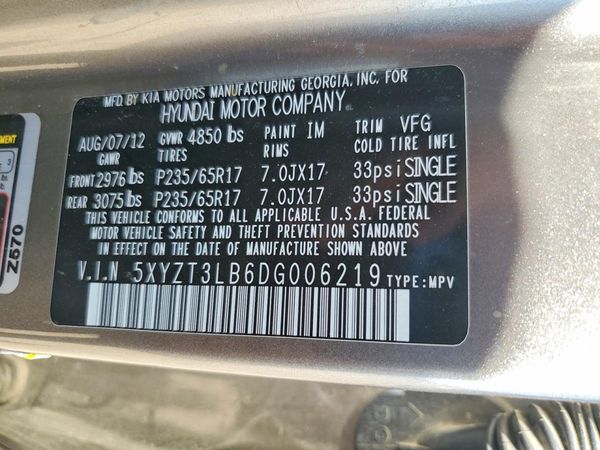 2013 HYUNDAI SANTA FE Sport 2WD