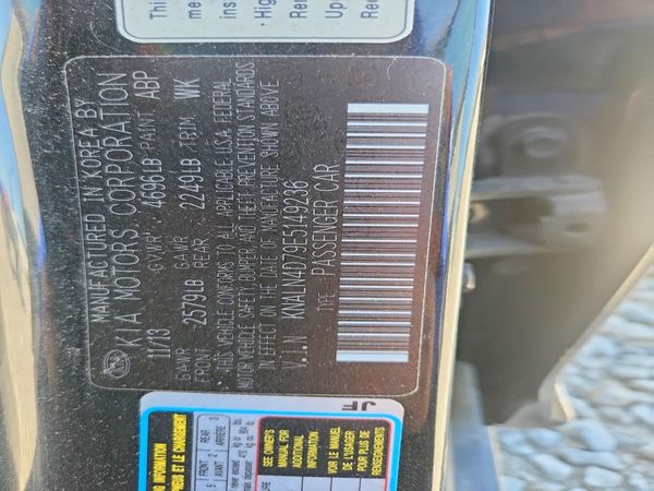 2014 KIA CADENZA EX