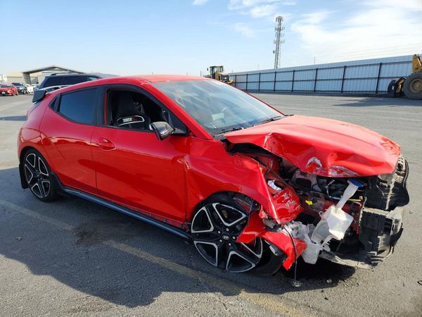 2022 HYUNDAI VELOSTER — Passenger 3/4