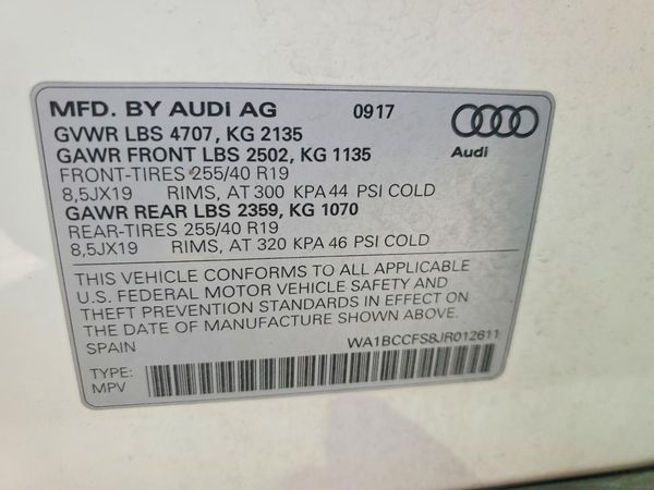 2018 AUDI Q3 Premium, Sport Premium