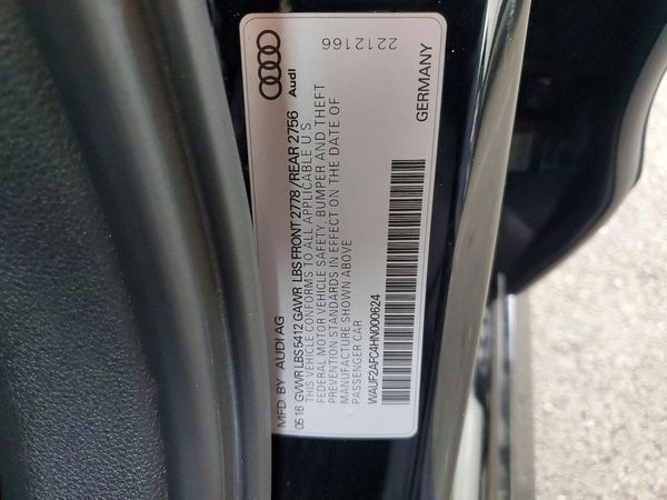 2017 AUDI A6 quattro Premium Plus