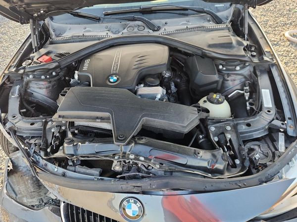 2015 BMW 328 — Engine bay