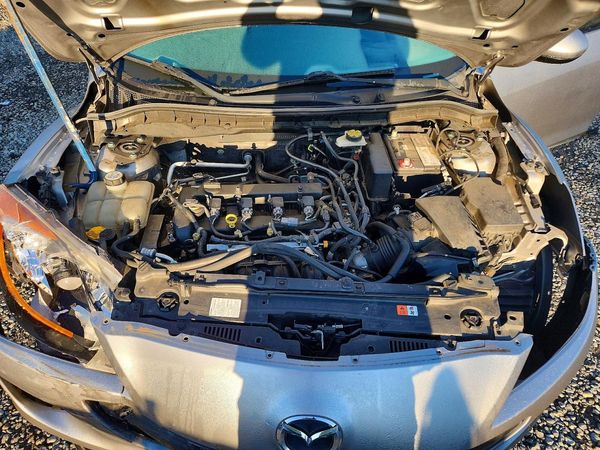 2012 MAZDA 3 Sport/GX — Engine bay