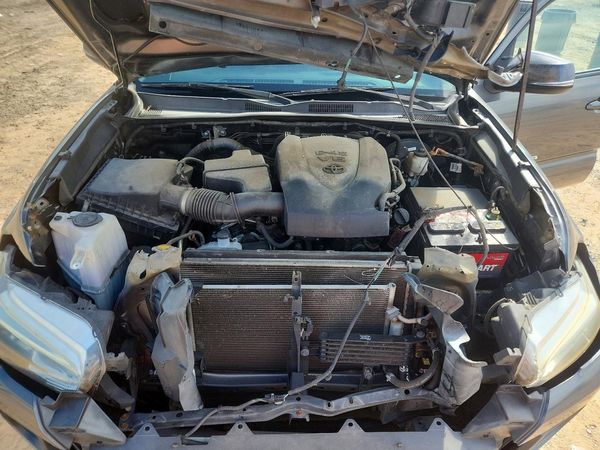 2017 TOYOTA TACOMA — Engine bay