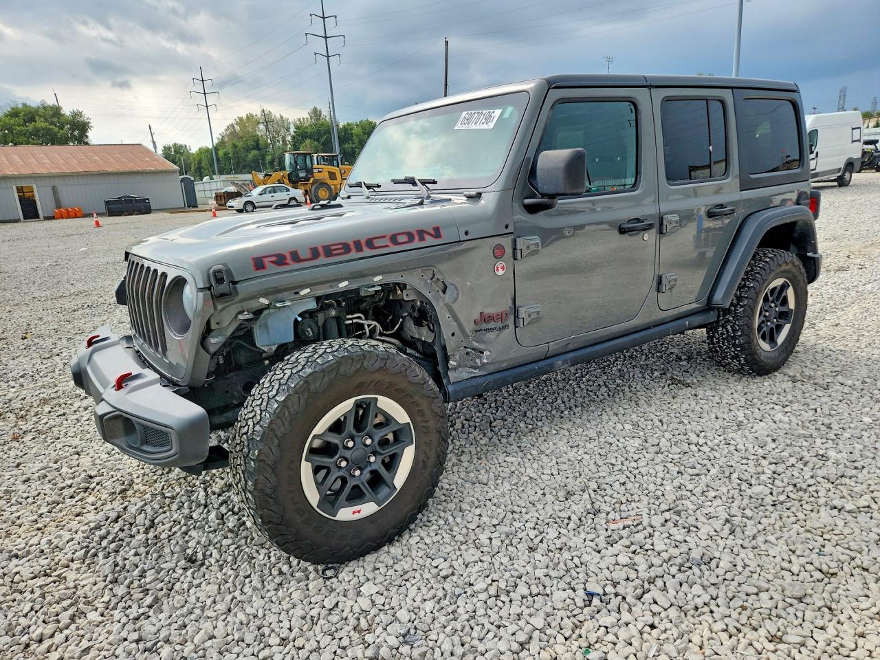 2021 JEEP WRANGLER UNLIMITED — Front 3/4