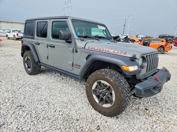 2021 JEEP WRANGLER UNLIMITED — Passenger 3/4