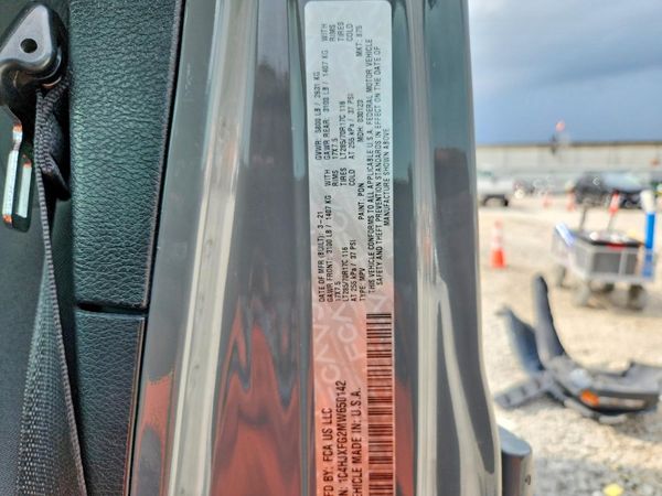 2021 JEEP WRANGLER UNLIMITED — VINS