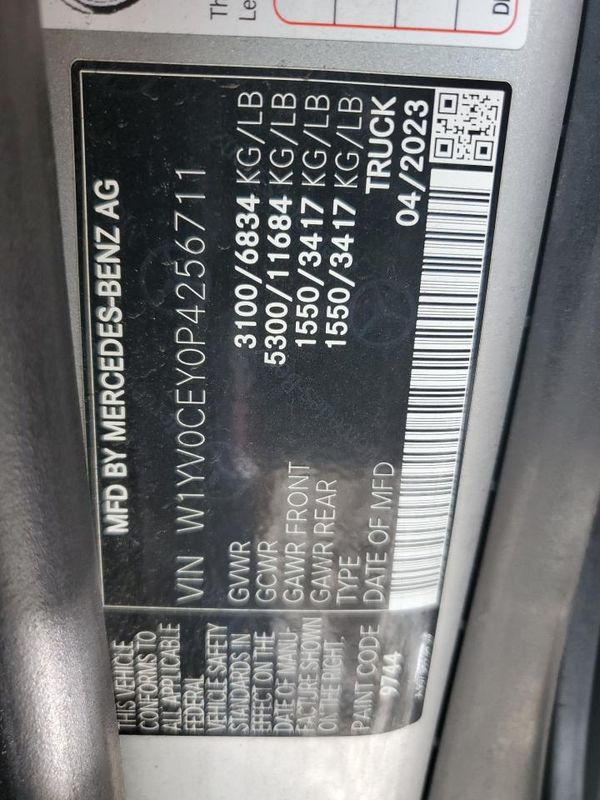 2023 MERCEDES-BENZ METRIS 447 (VS20)