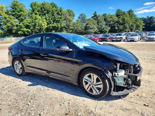 2019 HYUNDAI ELANTRA — Passenger 3/4