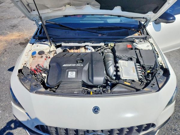 2020 MERCEDES-BENZ CLA-CLASS AMG CLA45 — Engine bay