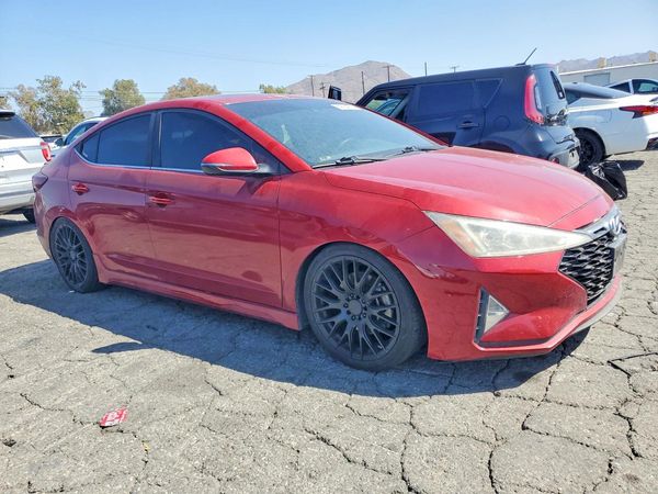 2019 HYUNDAI ELANTRA Sport — Passenger 3/4