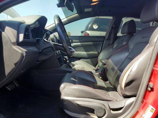 2019 HYUNDAI ELANTRA Sport — DENT