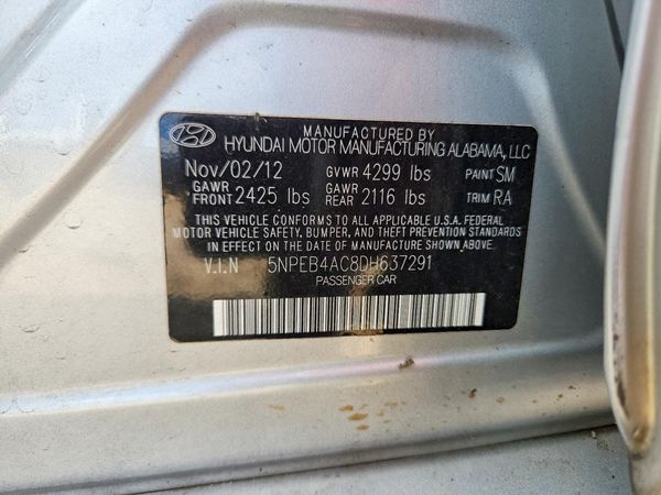 2013 HYUNDAI SONATA GLS/ GLS Popular